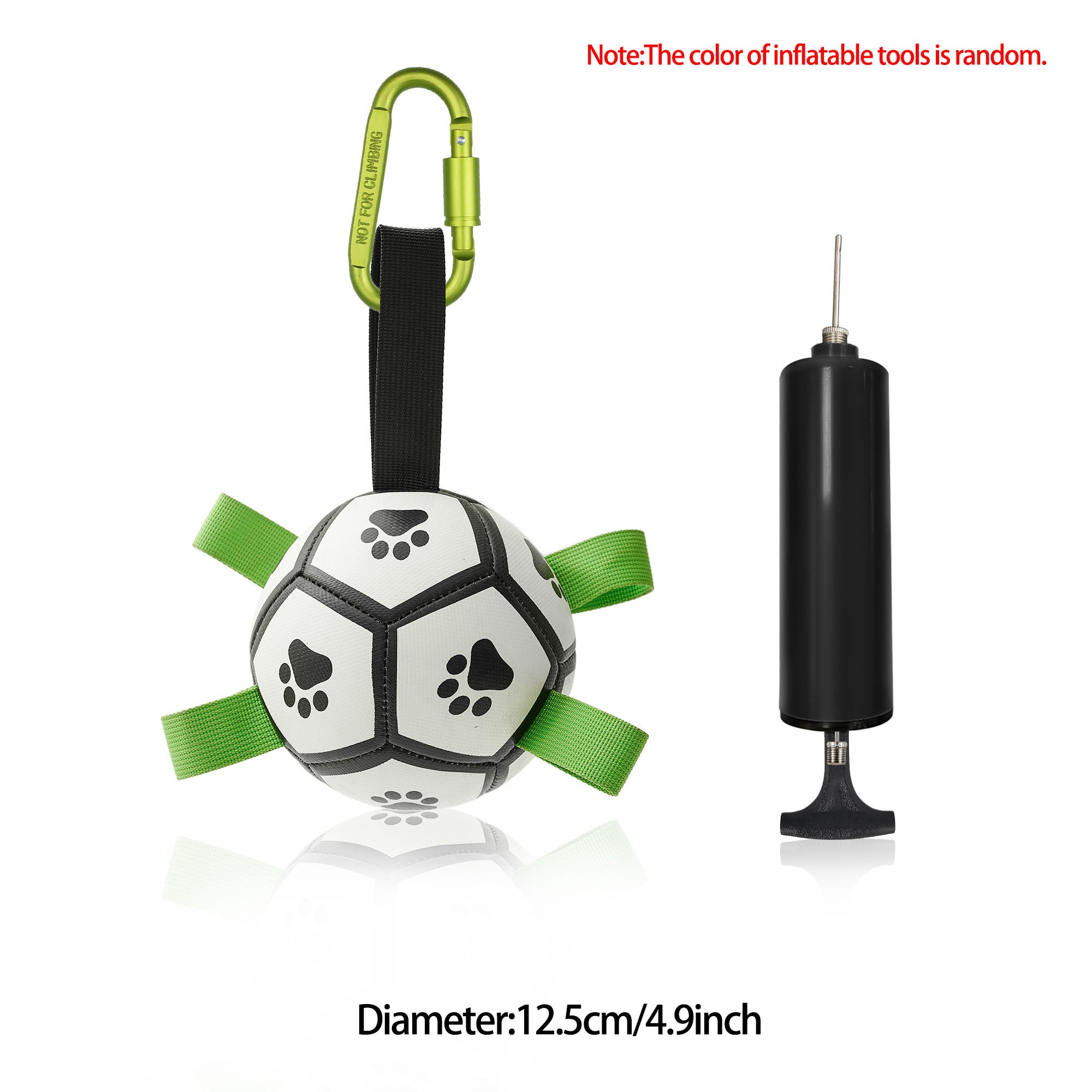 Interactief hondenvoetbalspeelgoed, voetbal, opblaasbaar trainingsspeelgoed voor honden, buitenballen voor grote honden, huisdierbenodigdheden