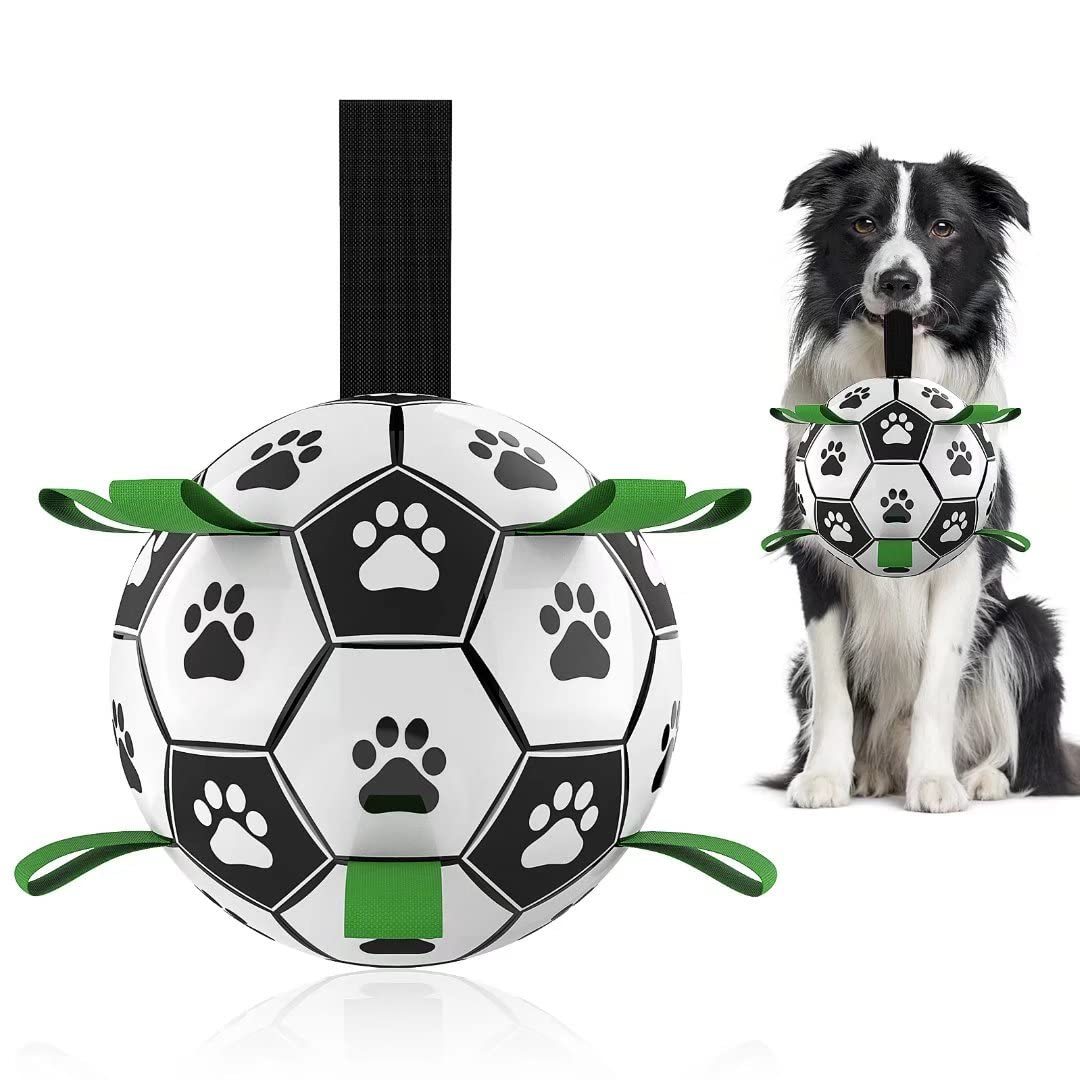 Interactief hondenvoetbalspeelgoed, voetbal, opblaasbaar trainingsspeelgoed voor honden, buitenballen voor grote honden, huisdierbenodigdheden