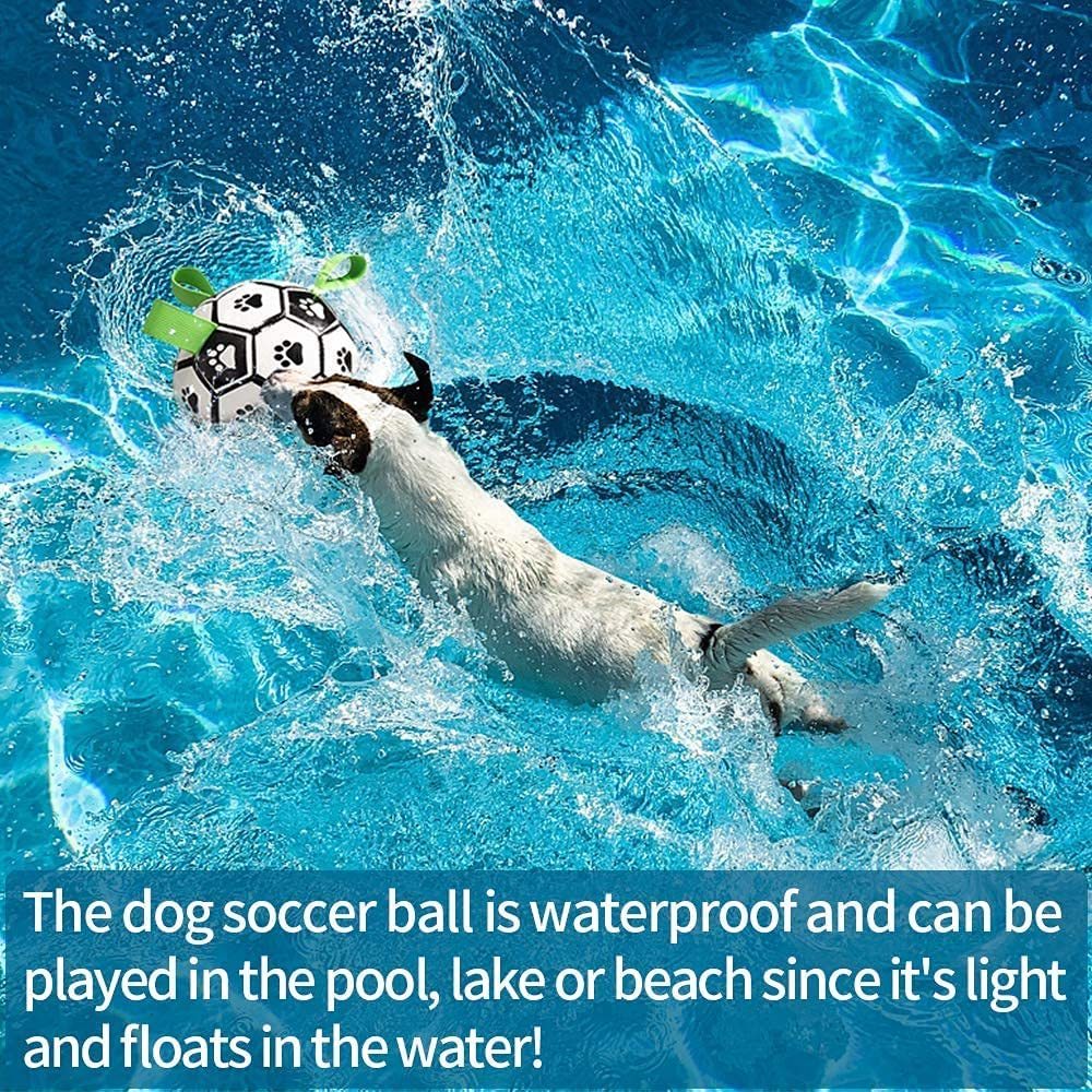 Interactief hondenvoetbalspeelgoed, voetbal, opblaasbaar trainingsspeelgoed voor honden, buitenballen voor grote honden, huisdierbenodigdheden