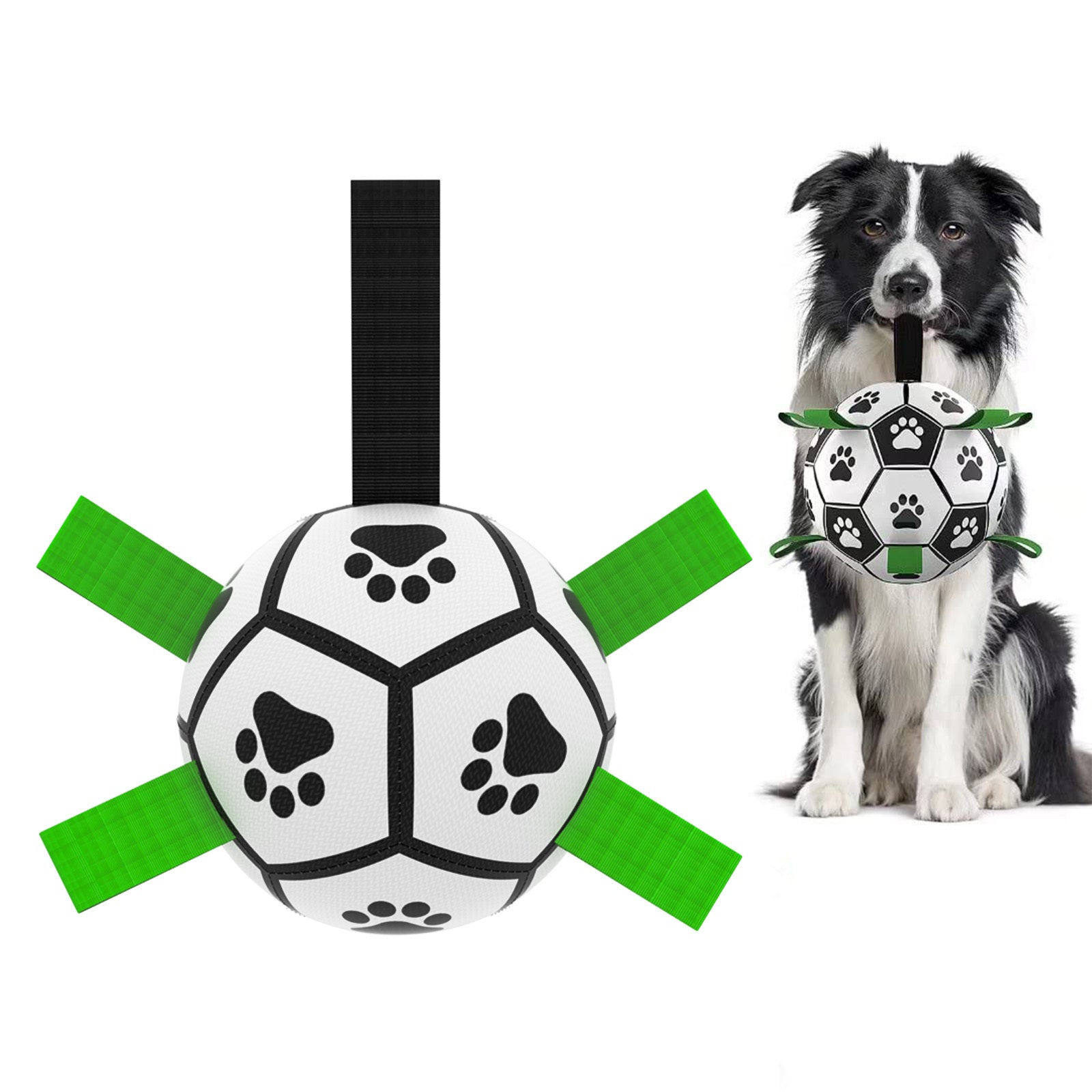 Interactief hondenvoetbalspeelgoed, voetbal, opblaasbaar trainingsspeelgoed voor honden, buitenballen voor grote honden, huisdierbenodigdheden