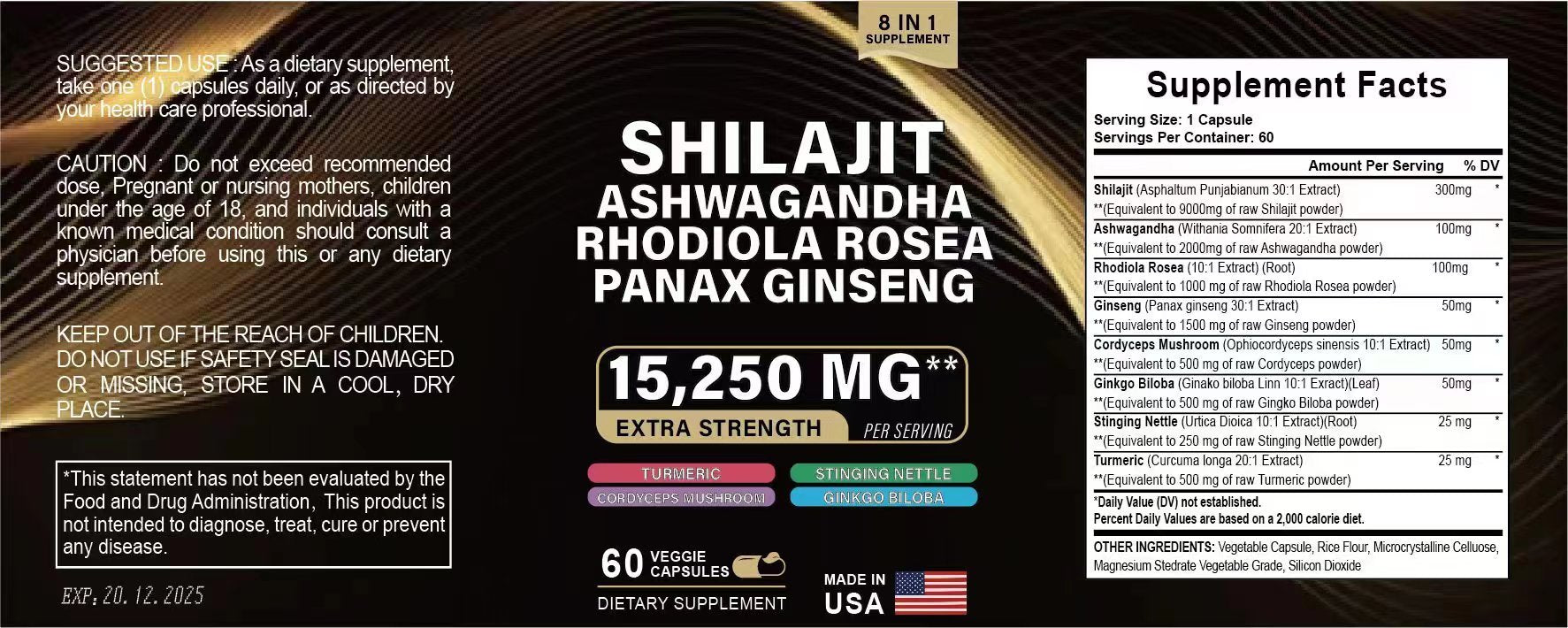 Shilajit Pure Himalaya energiebooster
