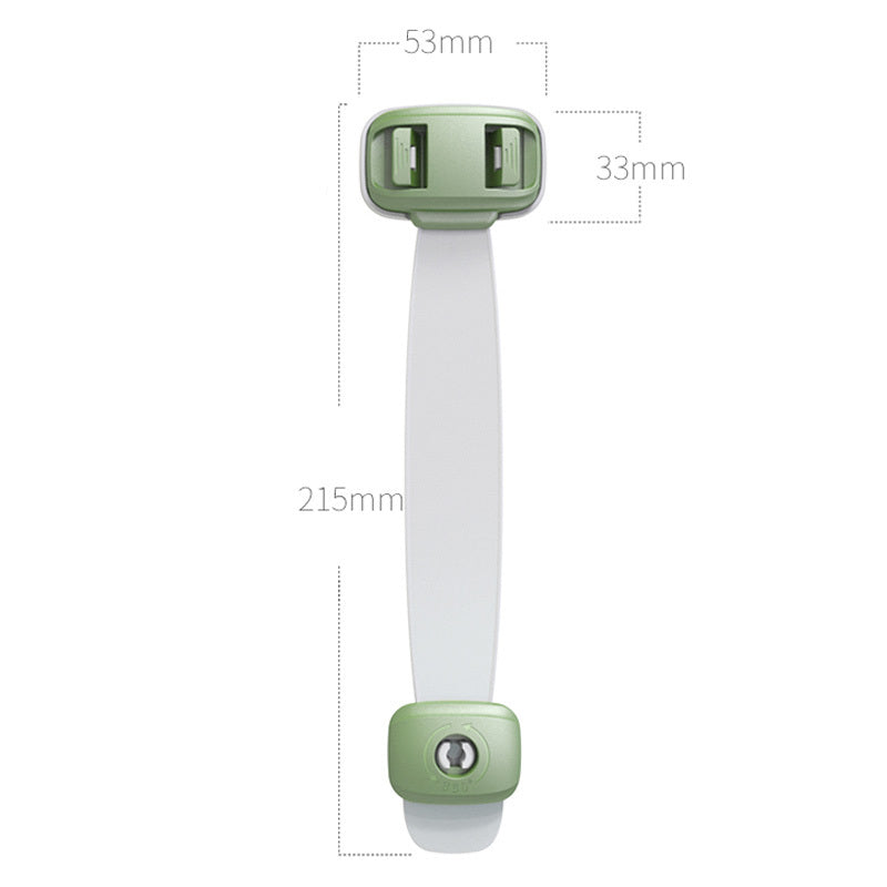 Veiligheidsslot voor baby's en peuters, anti-clip deursluiting