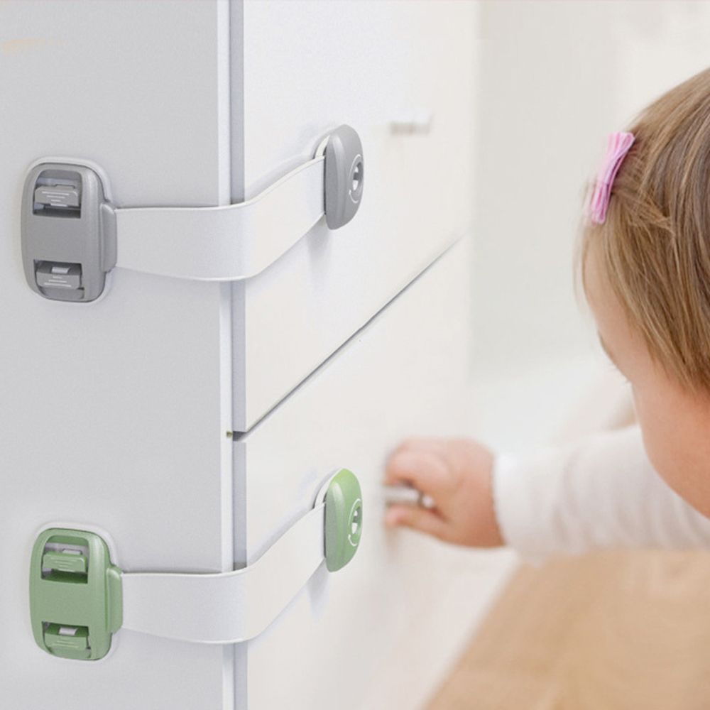 Veiligheidsslot voor baby's en peuters, anti-clip deursluiting