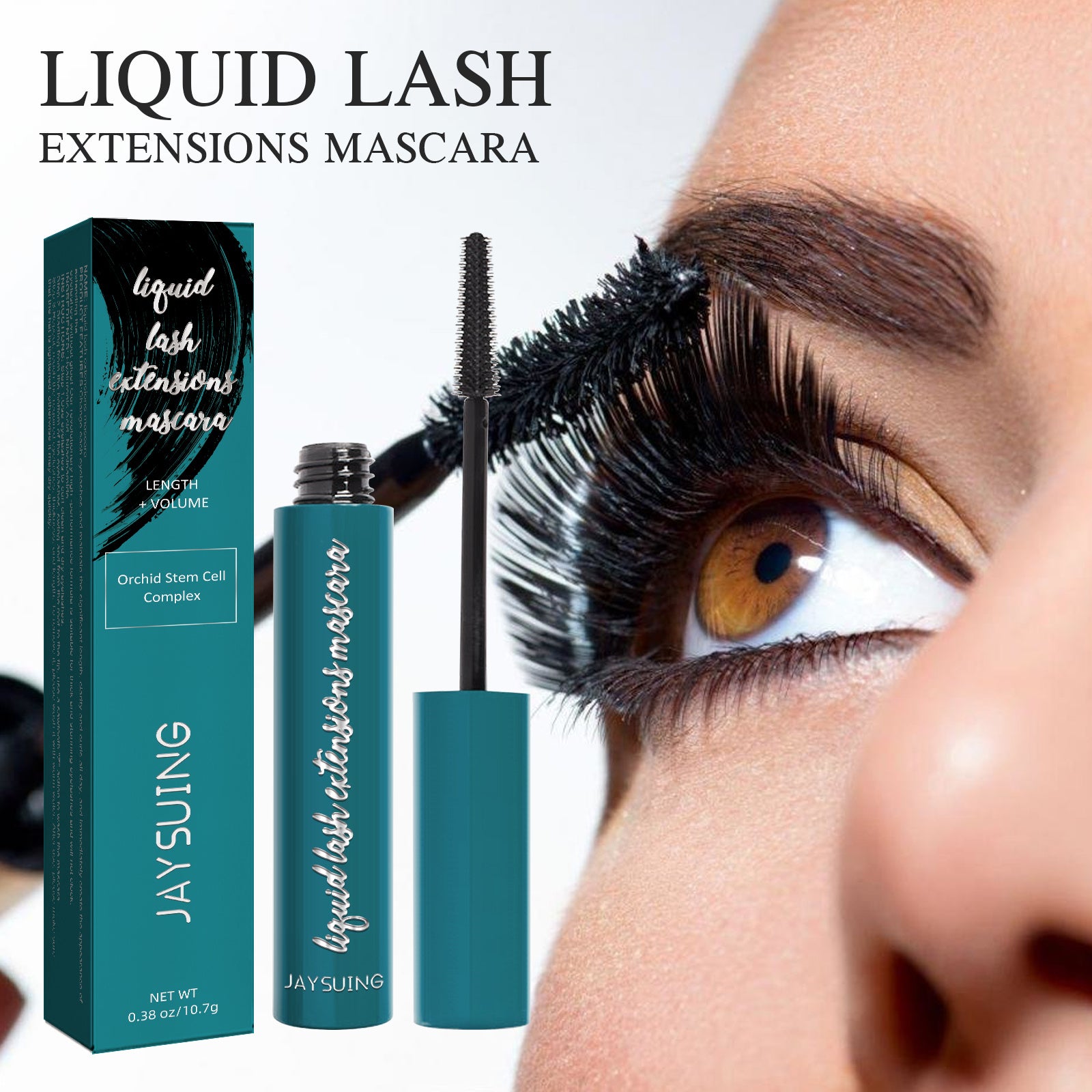 Mascara vloeibare wimperextensions, waterproof en vlekbestendig
