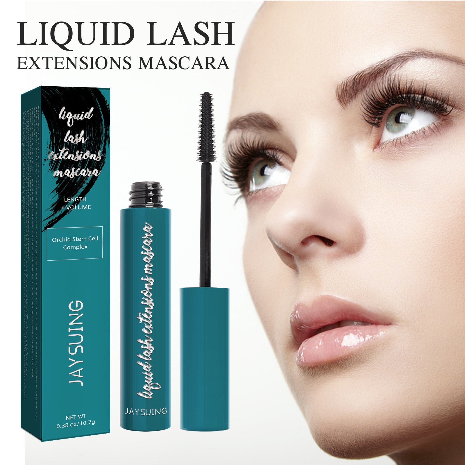 Mascara vloeibare wimperextensions, waterproof en vlekbestendig