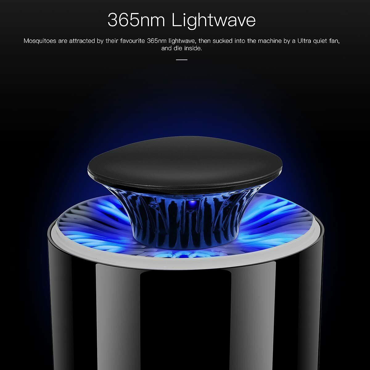 Elektrische UV-muggenlamp / vliegenvanger voor buiten en binnen