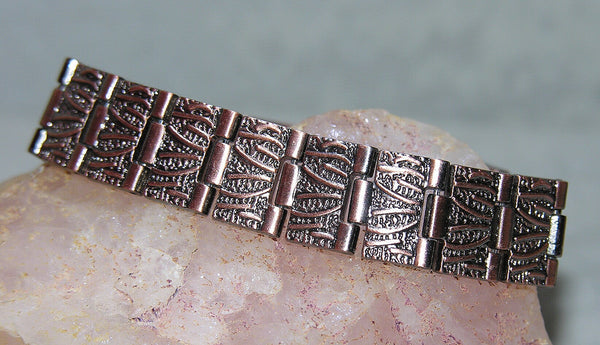 Vintage rood koperen armband