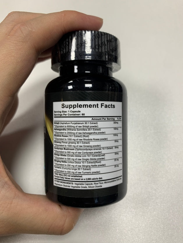 Shilajit Pure Himalaya energiebooster