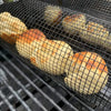 Rollende grillmand voor de barbecue
